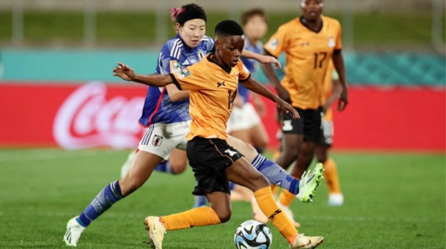 Bwa mbere mu mateka y'itabiriye igikombe cy'isi, ikipe y'abagore ya Zambiya yatsinzwe umusubirizo.