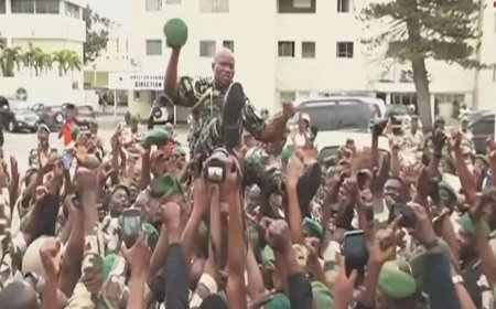 Gabon: Generali i warukuriye abarinda Perezida Ali bongo, yagizwe perezida w’inzibacyuho.