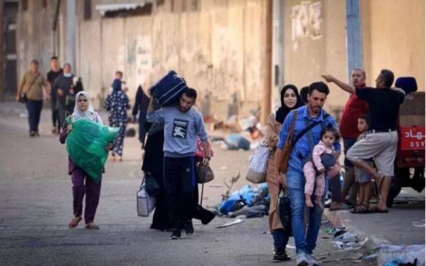 Hamas yanze ko abanyapalestina miliyoni 1.1 bava mu mujyi wa Gaza.