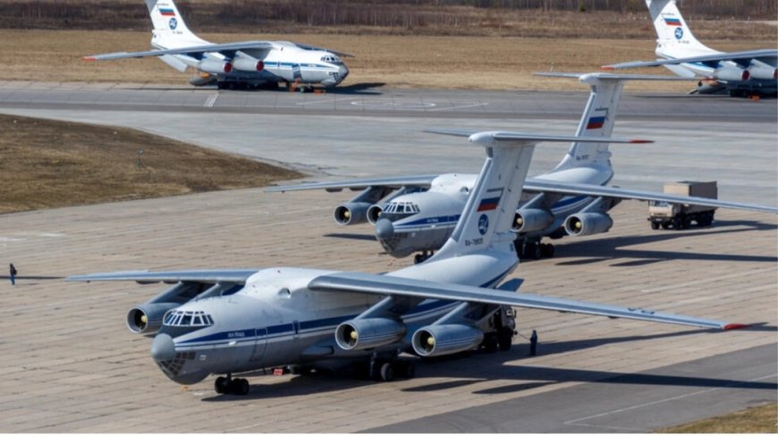 Indege y'Uburusiya yaritwaye imfungwa z'abasilikari ba Ukraine yahanutse, bishinjwa Ukraine