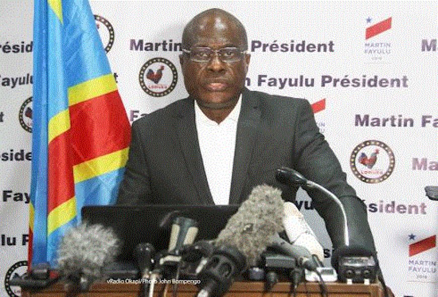  “We must resist the balkanization of our country”: Martin Fayulu