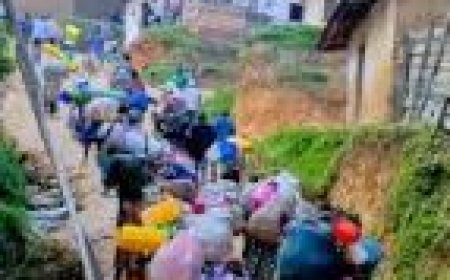 Lubero: a new massive fled people caused by the fighting between FARDC and M23 in Rutshuru