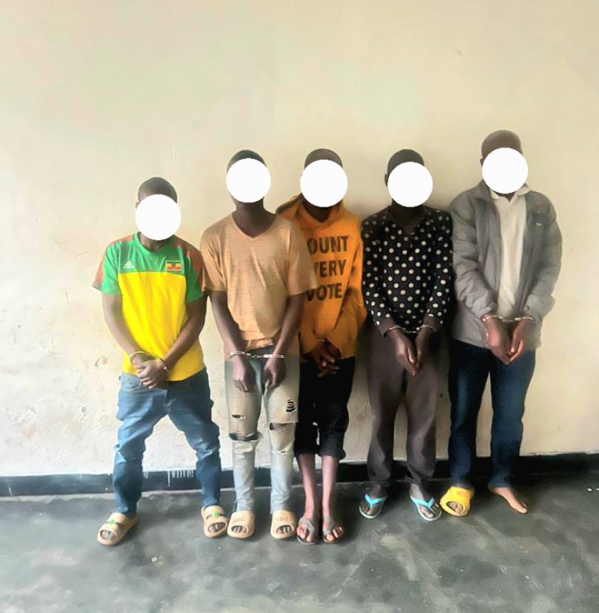 Musanze: Hafashwe batanu bakora ibikorwa bihungabanya umutekano