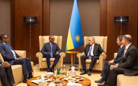 President Kagame begins official visit to Azerbaijan