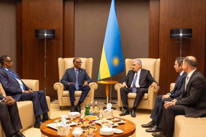 President Kagame begins official visit to Azerbaijan