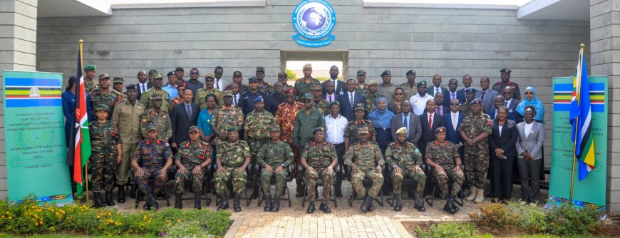 EAC: Abo mu nzego z'umutekano n'abasivile  bari gutegura imyitozo ihuriweho