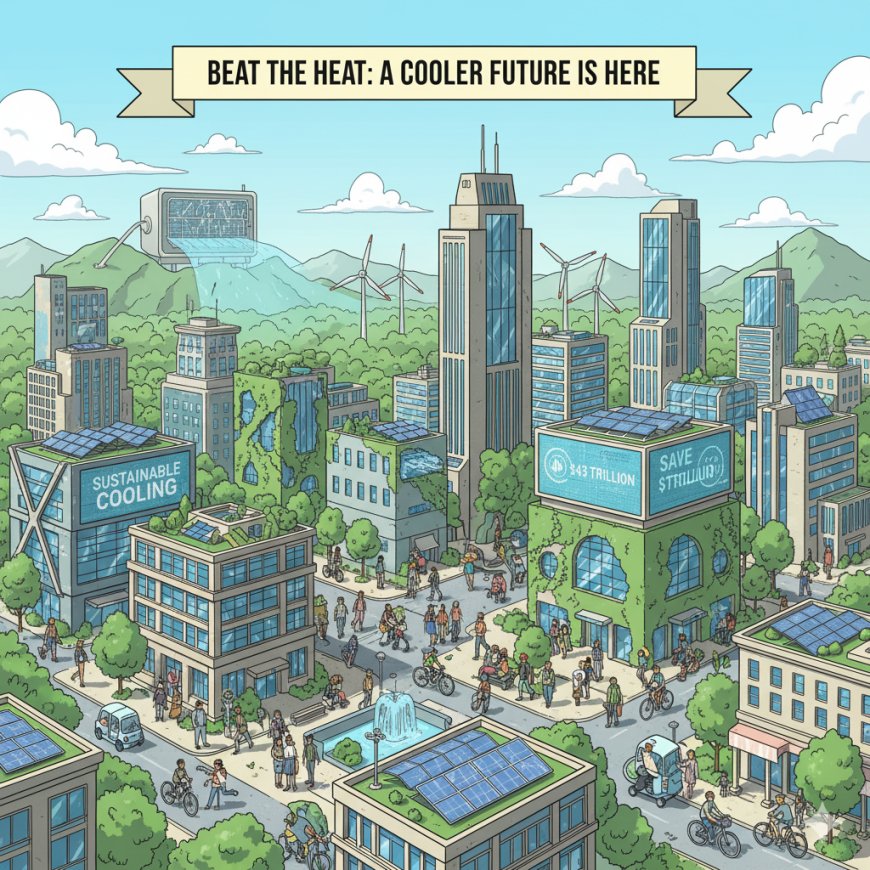Sustainable Cooling Could Save $43 Trillion and Protect 3 Billion people from Heat