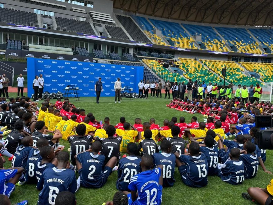 President Kagame and Infantino attend FIFA Football Clinic/Festival in Kigali (photos)