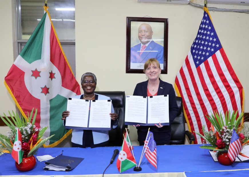 U.S. and Burundi seal $156 million health pact to strengthen dystems and fight HIV, Malaria