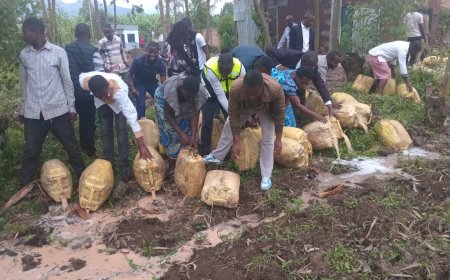 MUSANZE: Abaturage bakomeje kugira uruhare mu kurwanya ibinyobwa bitujuje ubuzirange